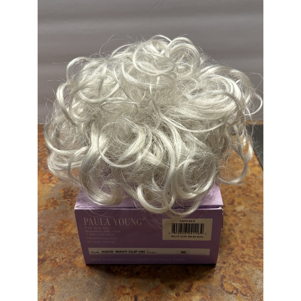 Paula Young A3310 Wavy Clip On Color 60 Average No Clips